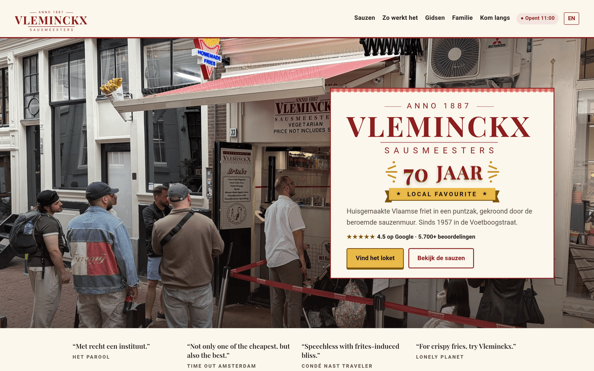 Vleminckx de Sausmeester